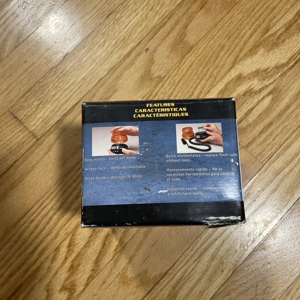 FS211820 Genuine Federal Signal Strobe Light Pulsator 551 Plus Amber